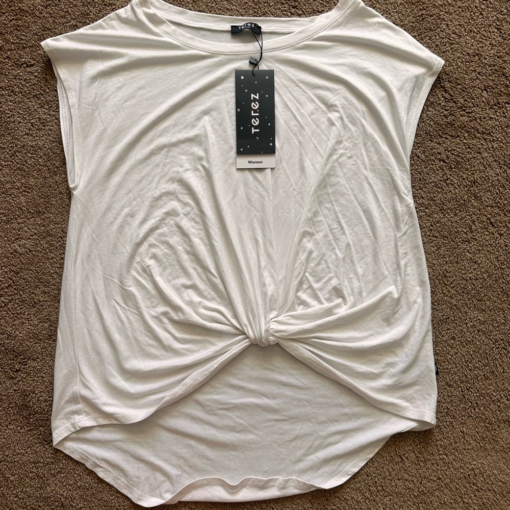 Terez Cream Short Sleeve Women's Tee